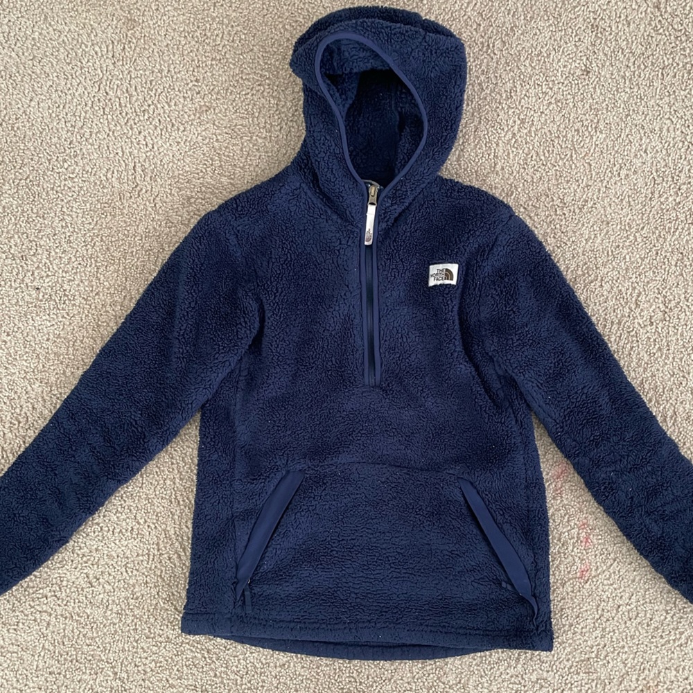 Boys north face fleece sweater